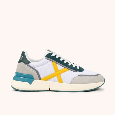 MUNICH VERSUS 117 Sneakers Deportivas Blancas y Verdes